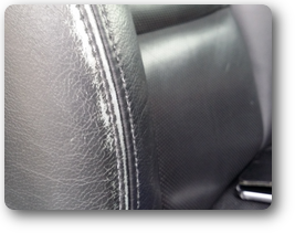 レガシィ本革シート擦れキズ